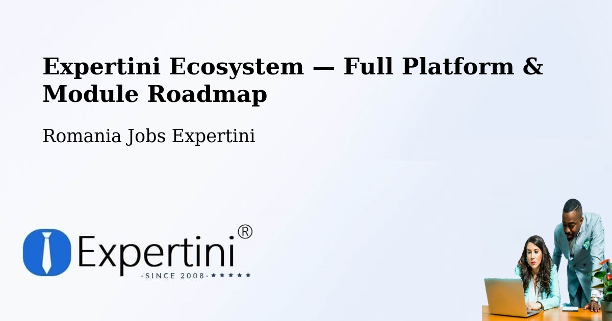 Expertini Ecosystem — Full Platform & Module Roadmap – Ghiroda
